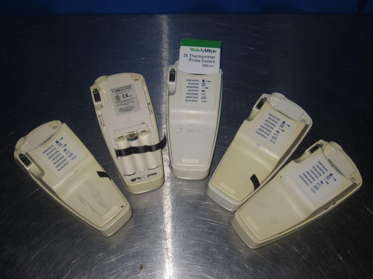 WELCH ALLYN Sure Temp 679  - Lot of 5 Thermometer