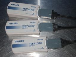 PHILIPS M3725A  - Lot of 3 NIBP / SPO2 Testers