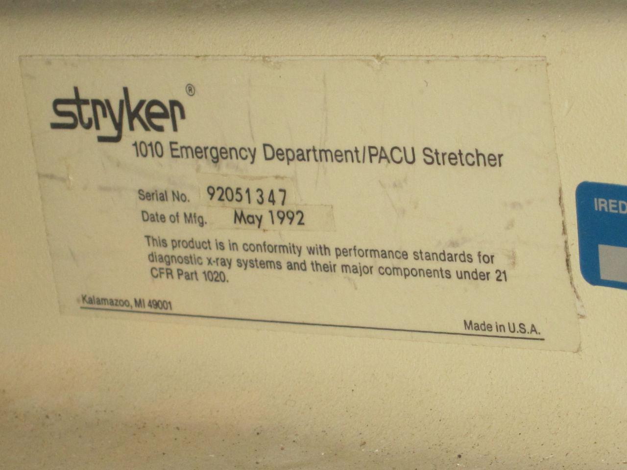 STRYKER Renaissance Stretcher