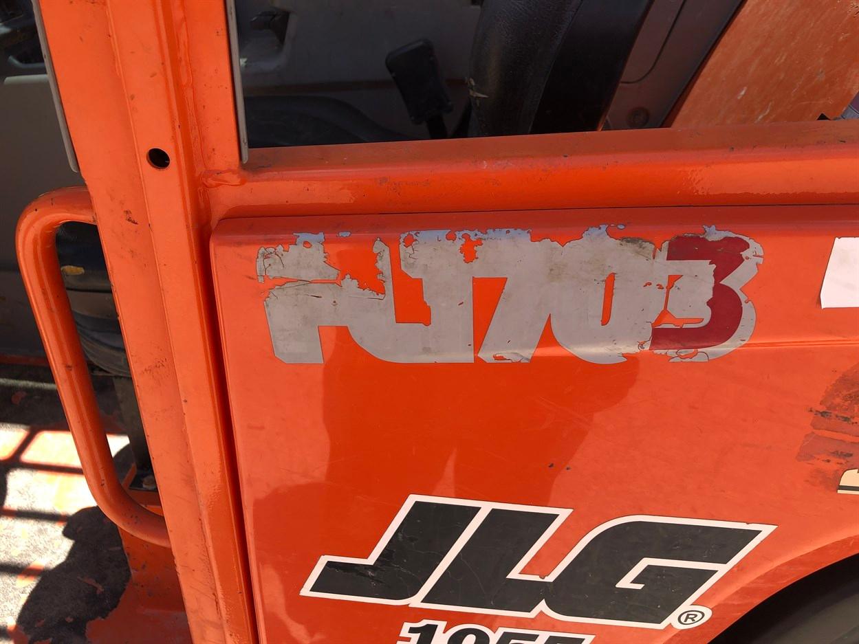 2017 JLG 1055 Telehandler, s/n 160083314, 10,000 Maximum Lift Capacity, 55' Maximum Lift Height,