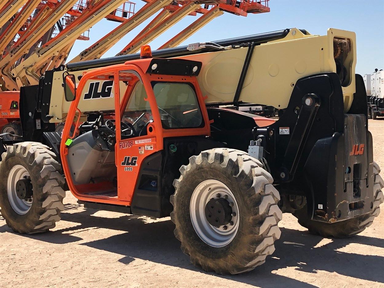 2017 JLG 1055 Telehandler, s/n 160083665,10,000 Maximum Lift Capacity, 55' Maximum Lift Height, 10