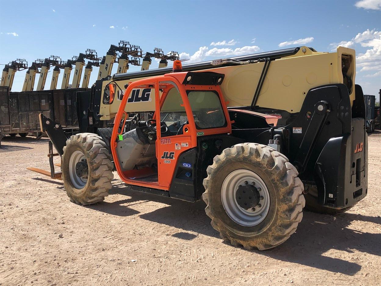 2017 JLG 1055 Telehandler, s/n 160083667, 10,000 Maximum Lift Capacity, 55' Maximum Lift Height,