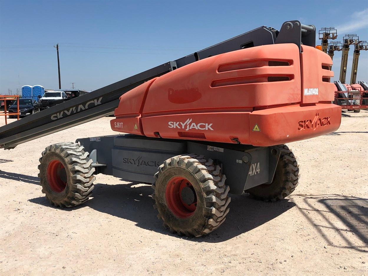 2014 SKYJACK SJ61T Telescoping Boom Lift, s/n 97001075, 67'3" Max Work Height, 61'3" Max Platform