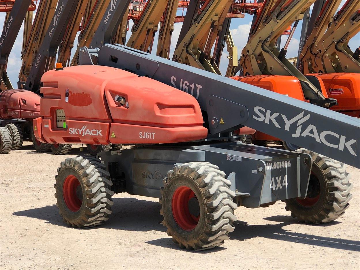 2014 SKYJACK SJ61T Telescoping Boom Lift, s/n 97001078, 67'3" Max Work Height, 61'3" Max Platform