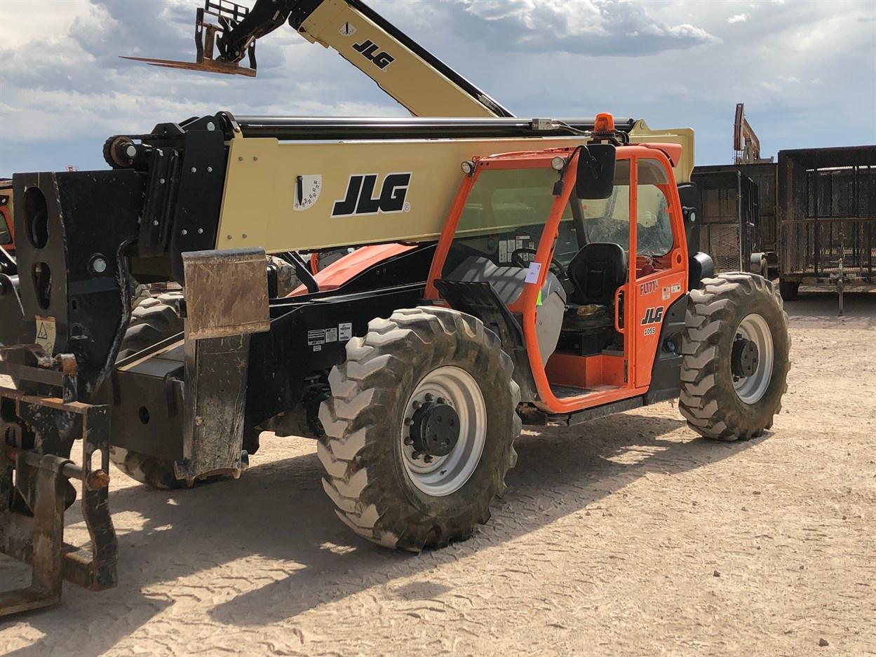 2018 JLG 1055 Telehandler, s/n 160083884, 10,000 Maximum Lift Capacity, 55' Maximum Lift Height,