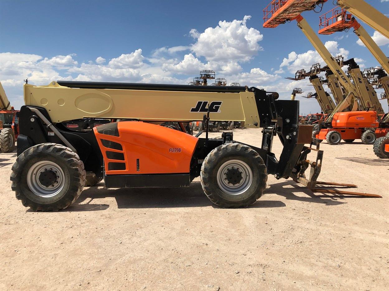 2018 JLG 1055 Telehandler, s/n 160083881, 10,000 Maximum Lift Capacity, 55' Maximum Lift Height,