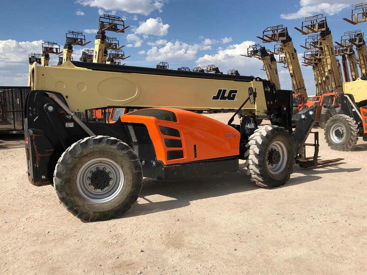 2018 JLG 1055 Telehandler, s/n 160084304 , 10,000 Lb. Maximum Lift Capacity, 55' Maximum Lift Height