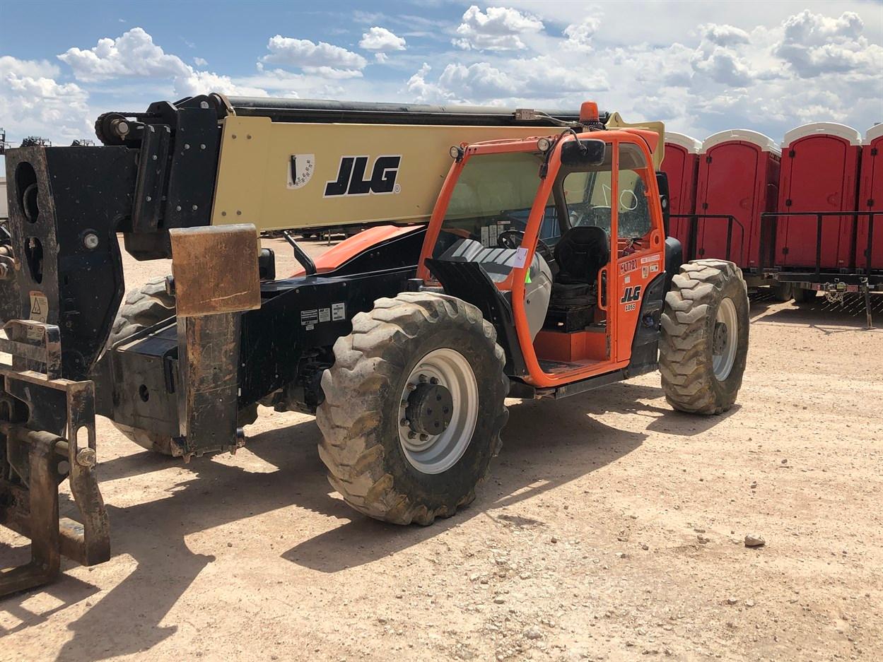 2018 JLG 1055 Telehandler, s/n 160083972, 10,000 Lb. Maximum Lift Capacity, 55' Maximum Lift Height,