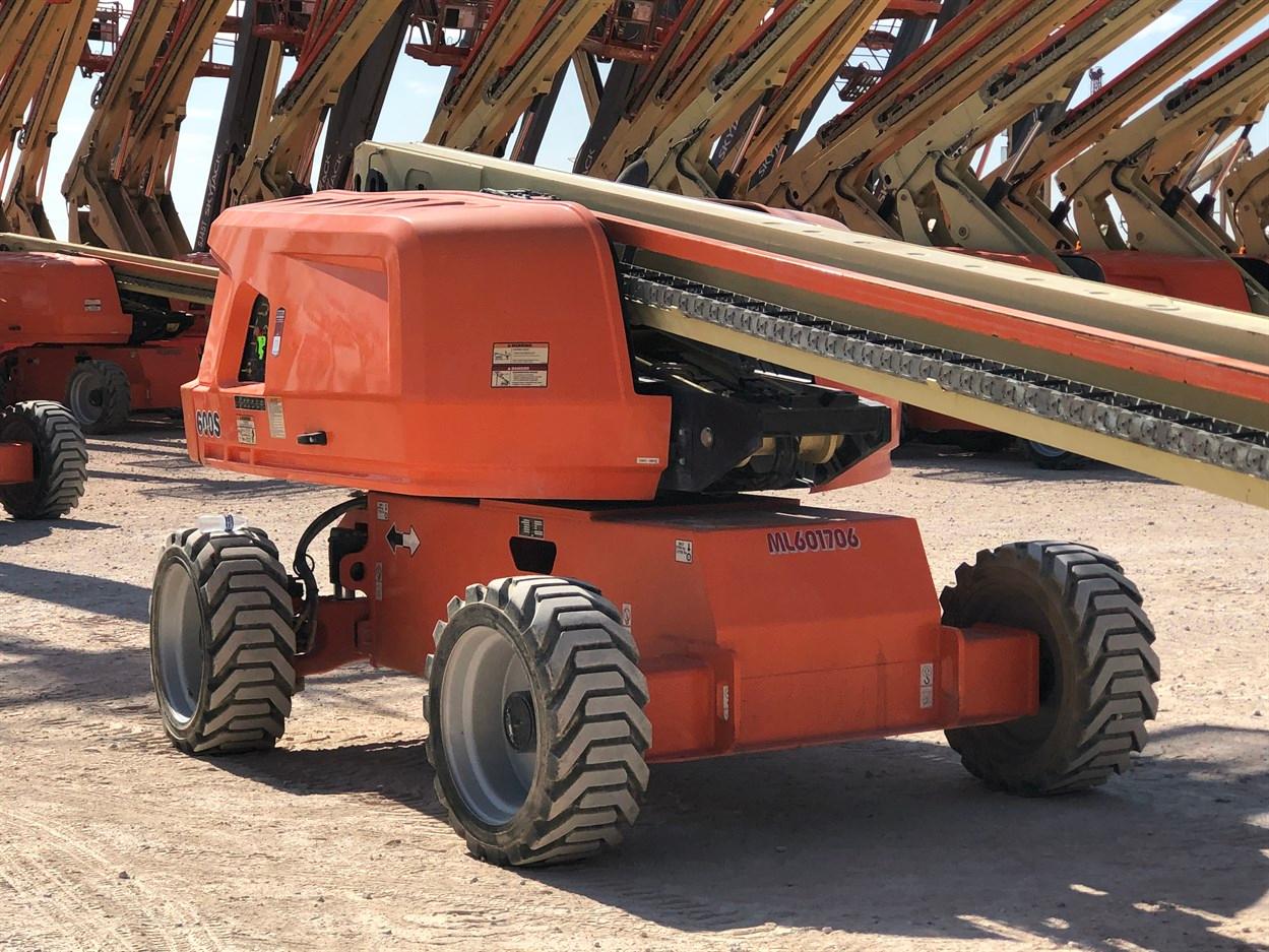 2018 JLG 600S Telescoping Boom Lift, s/n 300237088 , 59'8" Max Platform Height, 1000 Lb. Platform Ca