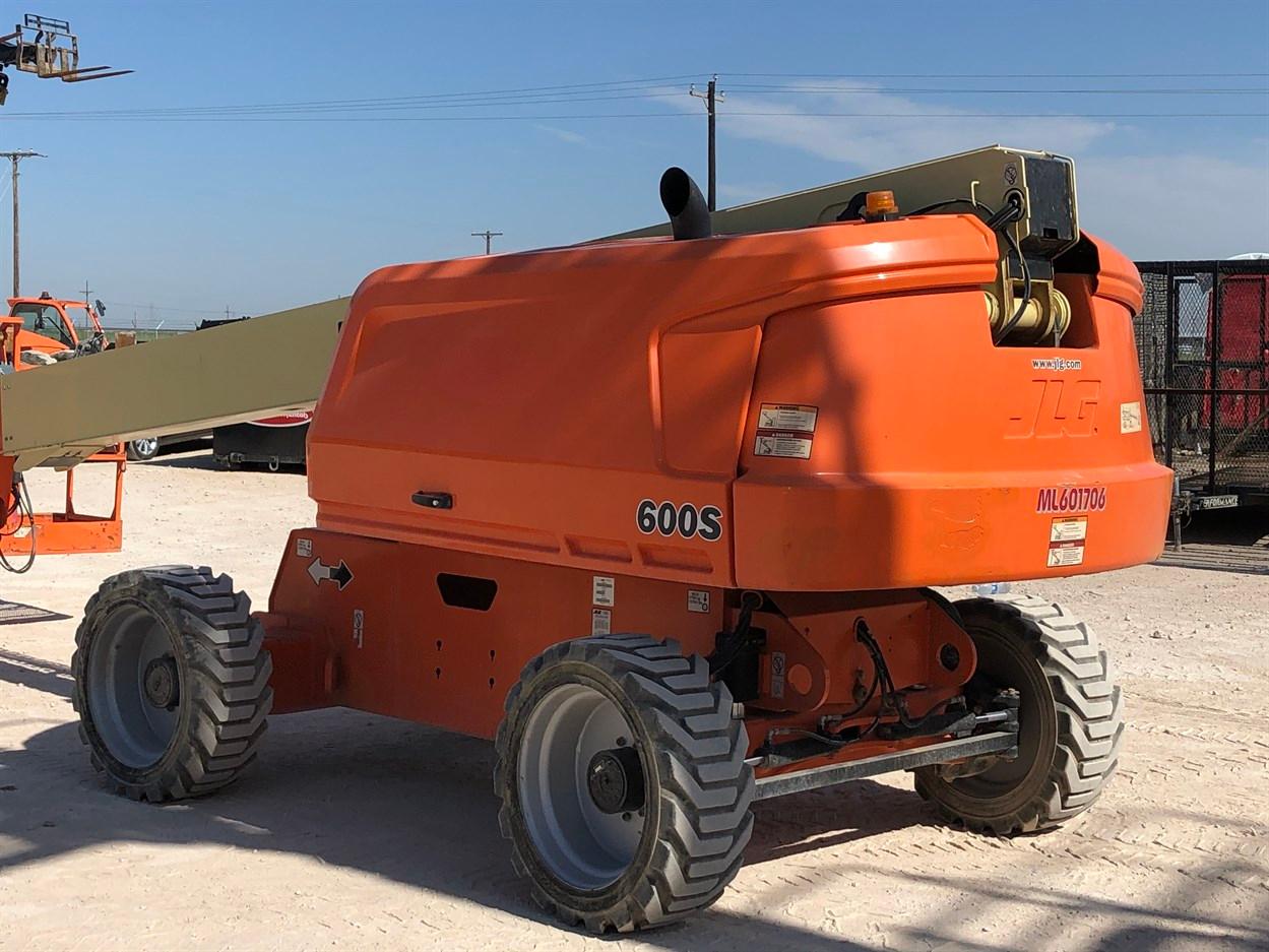 2018 JLG 600S Telescoping Boom Lift, s/n 300237088 , 59'8" Max Platform Height, 1000 Lb. Platform Ca