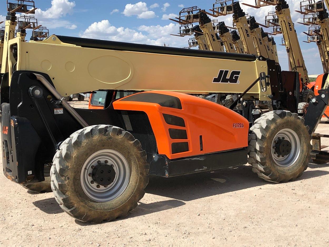 2018 JLG 1055 Telehandler, s/n 160084190, 10,000 Lb. Maximum Lift Capacity, 55' Maximum Lift Height,