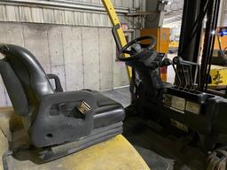 2012 HYSTER S155FT Turbo Diesel Forklift, s/n F024V01788K, 15,000 Lb. Capacity, 2-Stage Mast, Fork