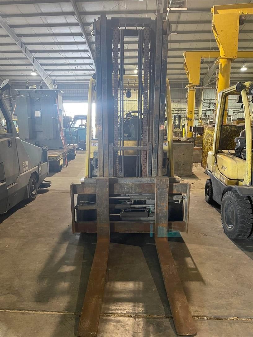 2012 HYSTER S155FT Turbo Diesel Forklift, s/n F024V01758K, 15,000 Lb. Capacity, 2-Stage Mast, Fork