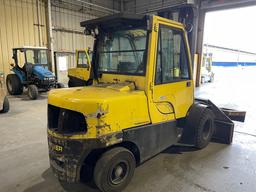 2012 HYSTER H100FT Turbo Diesel Forklift, s/n R005V02921K, 10,000 Lb. Capacity, Two-Stage Mast,