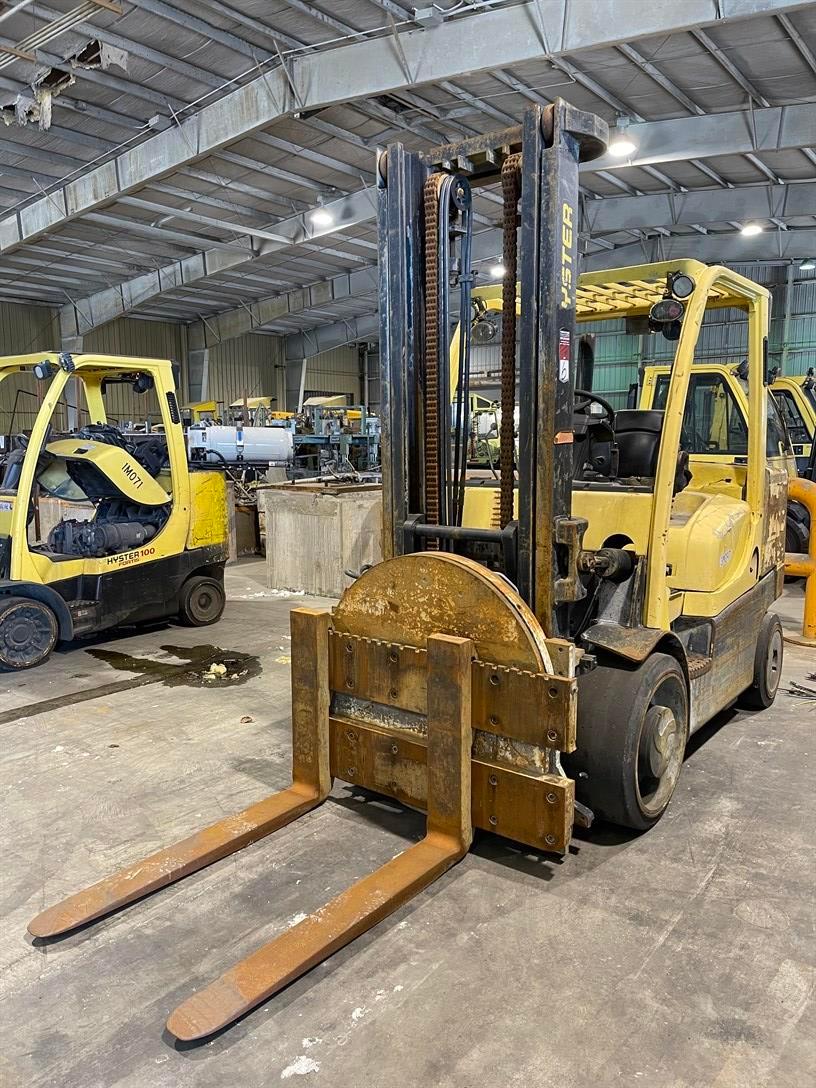 2012 HYSTER S155FT Turbo Diesel Forklift, s/n F024V01574K, 15,000 Lb. Capacity, Two-Stage Mast, Fork