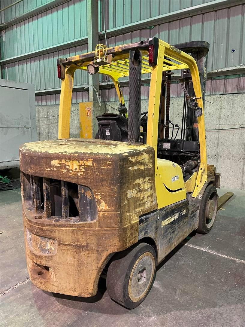 2012 HYSTER S155FT Turbo Diesel Forklift, s/n F024V01607K, 15,000 Lb. Capacity, 2-Stage Mast,