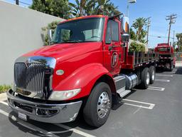 2016 INTERNATIONAL 18' Stake Bed Truck, VIN 3HTHXSNR1GN003236, 125,809 Miles at time of inspection