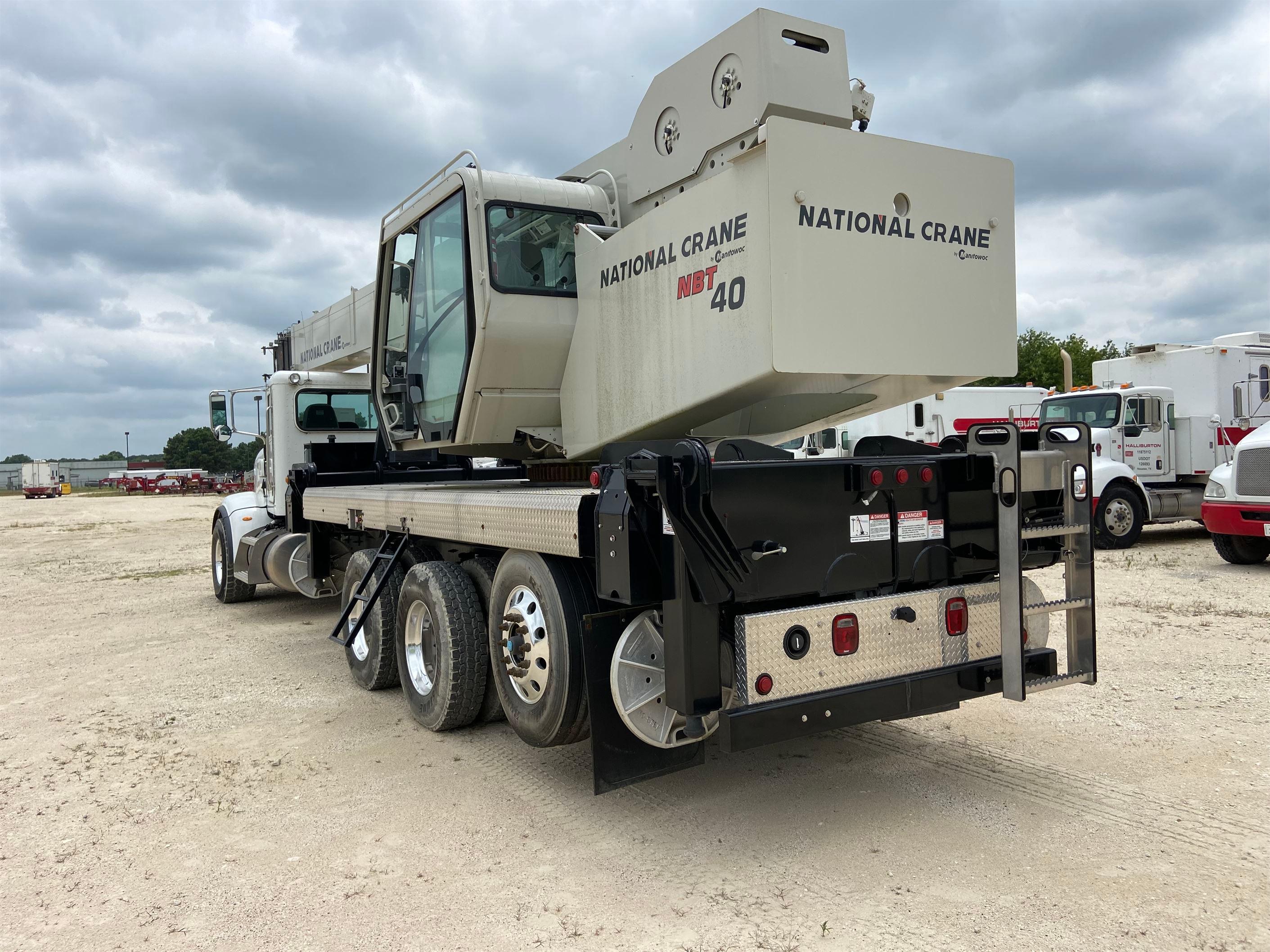 2014 NATIONAL NBT 40 Mobile Swing Truck Crane, s/n 299977, 40 Ton Lift Rating (US), 103' 5 Section