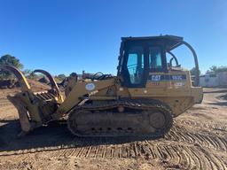 2005 CATERPILLAR 963C Track Loader, s/n CAT0963CCBBD01069, 20106 Hours, w/ Grapple Root Rake, Bolt-