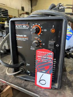 AUTO ARC Toolmate 100 Gasless Wire Welder, s/n 1220151195