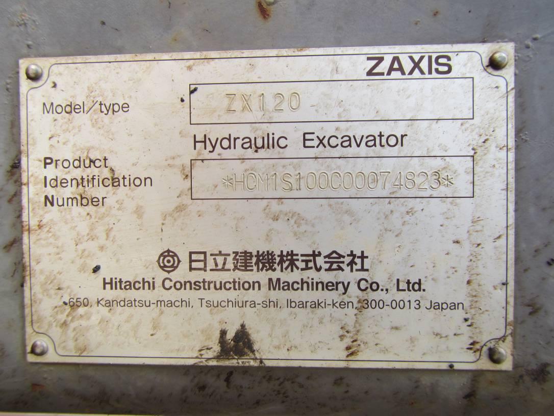 HITACHI ZX120 2007