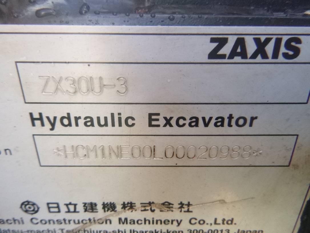 HITACHI ZX30U-3 20988