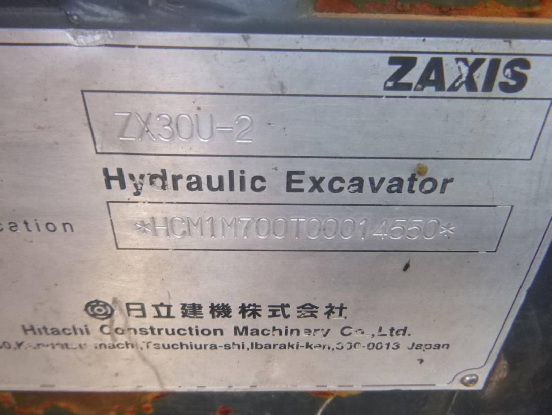 HITACHI ZX30U-2 14550