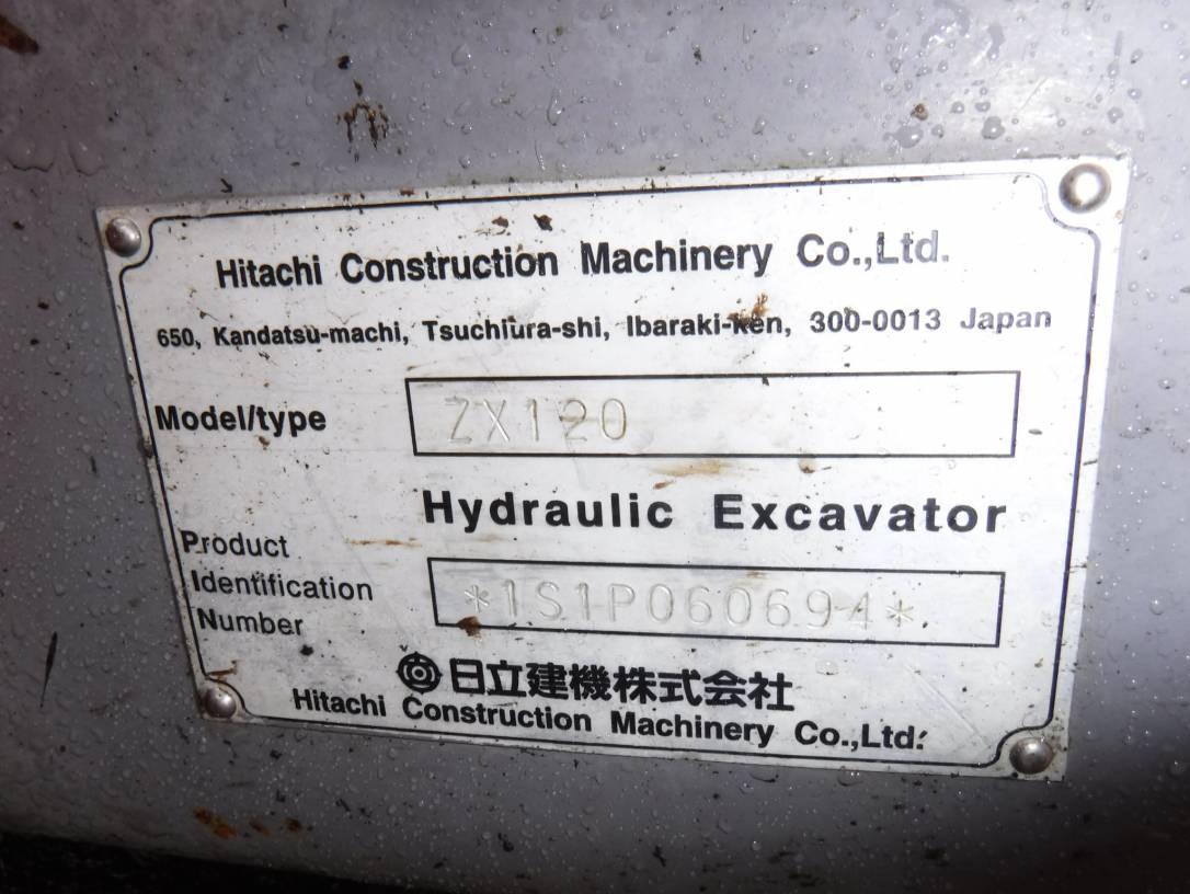 HITACHI ZX120 60694