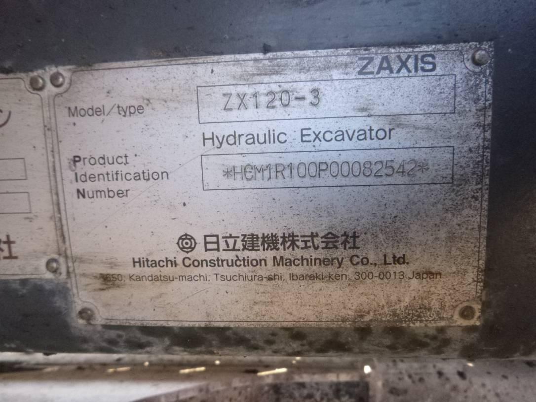 HITACHI ZX120-3 82542