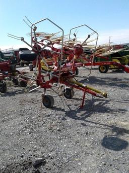 H&S 520-H 4 Star Tedder. Hydraulic Fold.      / Onsite Lot#653