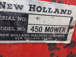 New Holland 450 Sickle Bar Mower