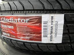 Trailer Tires & Wheels - Set of 4 ' NEW '