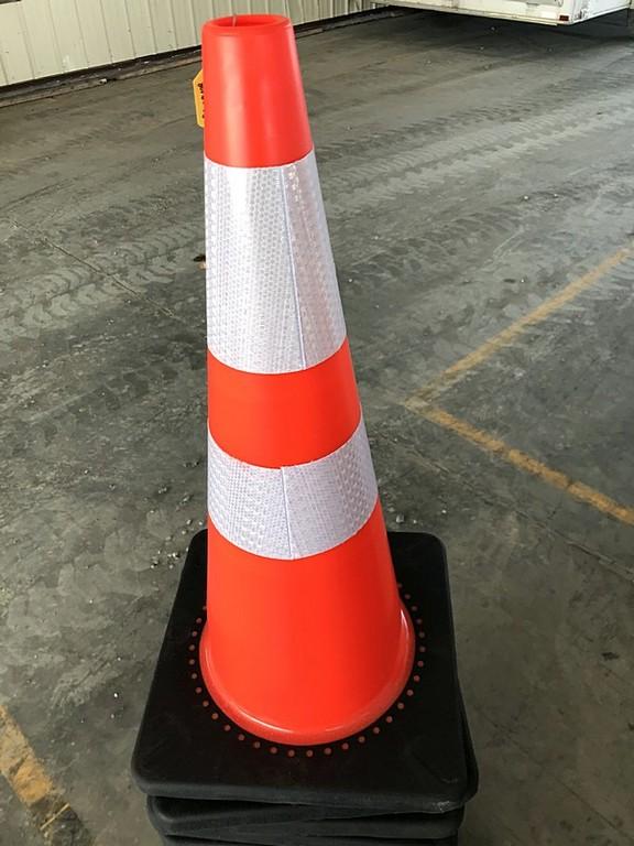 PVC Safety Traffic Cones " NEW "