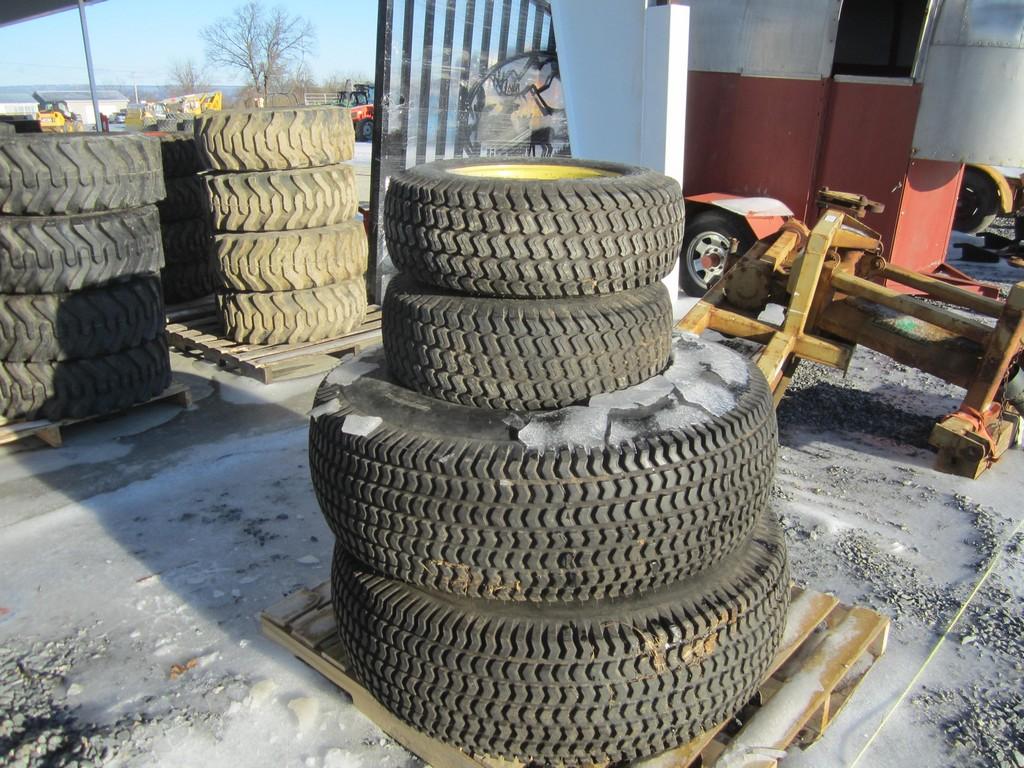 Tractor Tires & Wheels - Set of 4