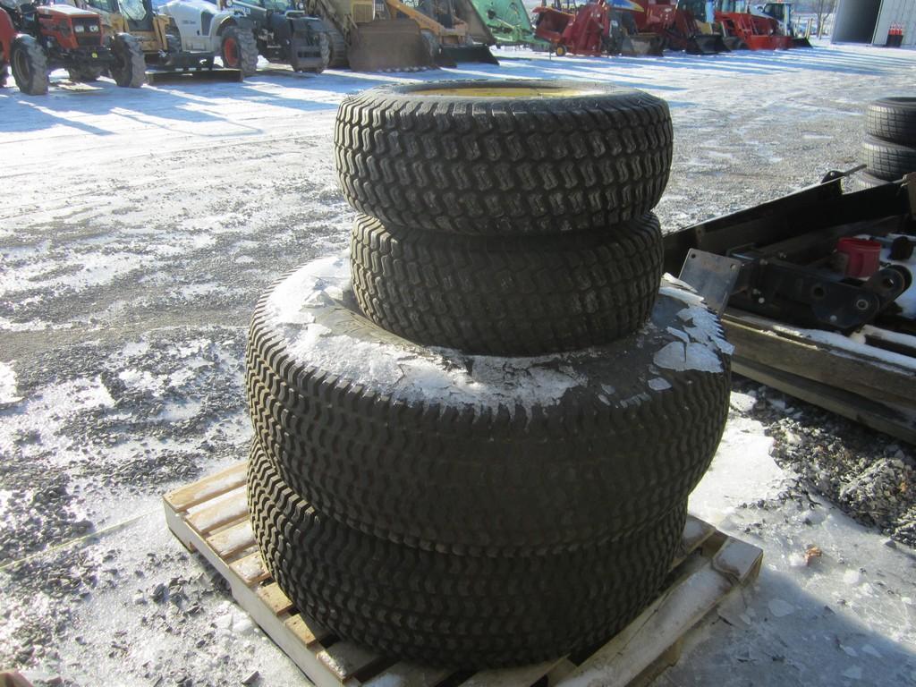 Tractor Tires & Wheels - Set of 4