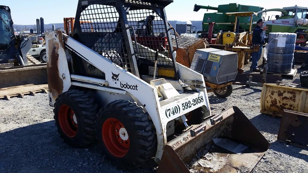 Bobcat 743B Skid Steer