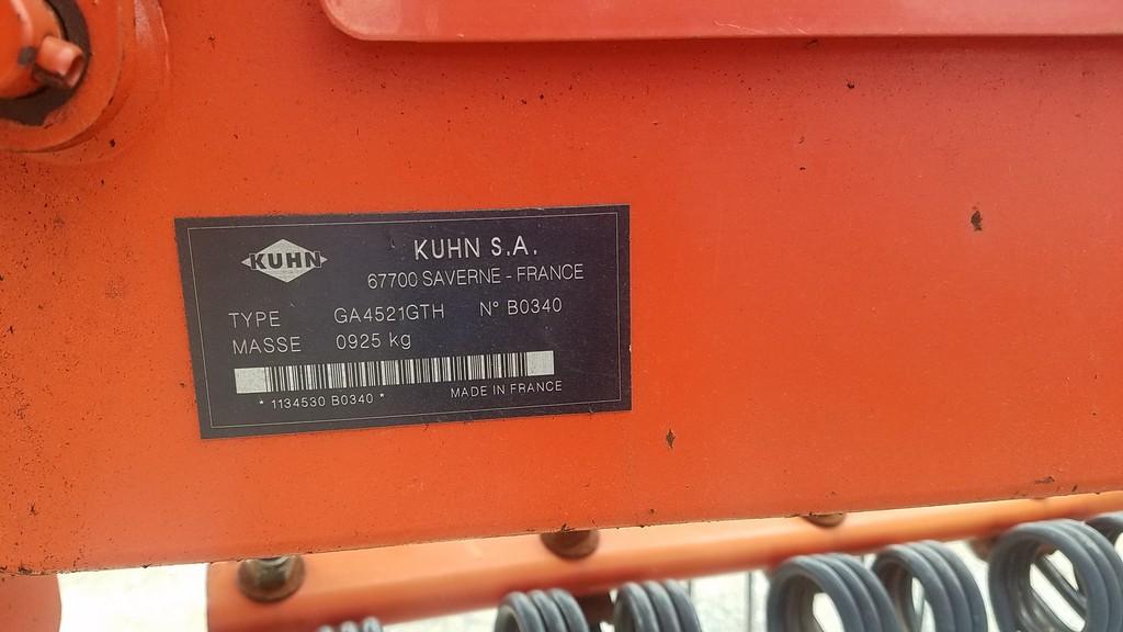 Kuhn GA4512GTH Rotary Rake