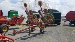 H&S  V-8 Wheel Rake