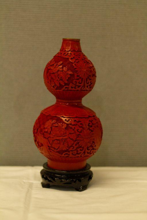 Cinnabar Vase