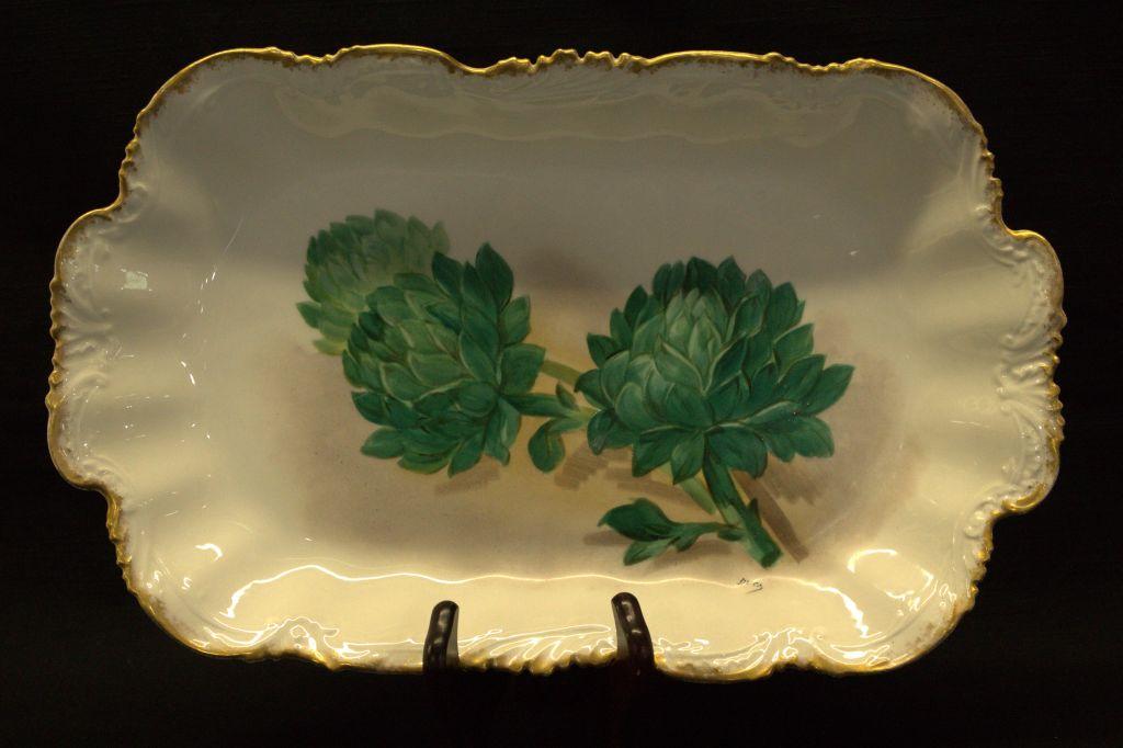 Limoge artichoke Tray