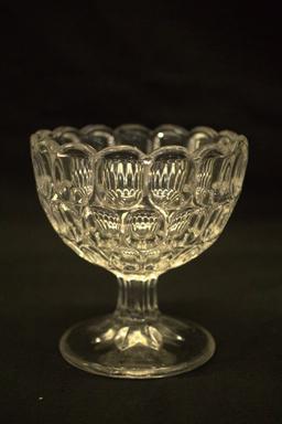 Pressed Glass Compote