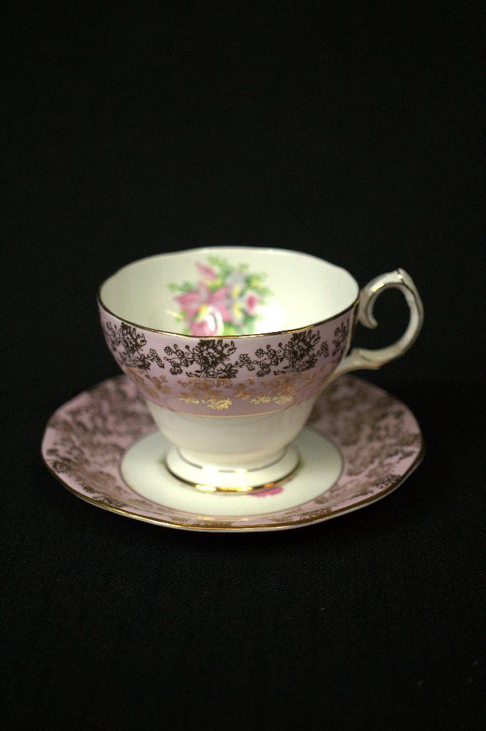 Cup + Saucer Set, 2 Single Cups & Saucers, Single Tea Service