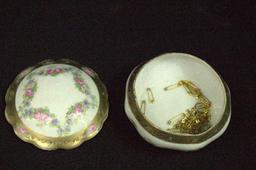 Victorian Porcelain Dresser Box