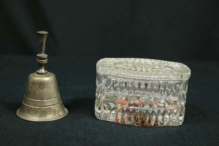 Silver Plated Bell, Covered Dish
