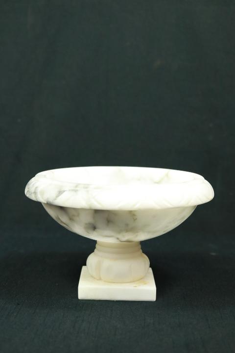 Alabaster Footed Bowl