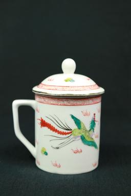 Oriental Covered Cup