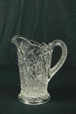 Pressed Glass Pitcher