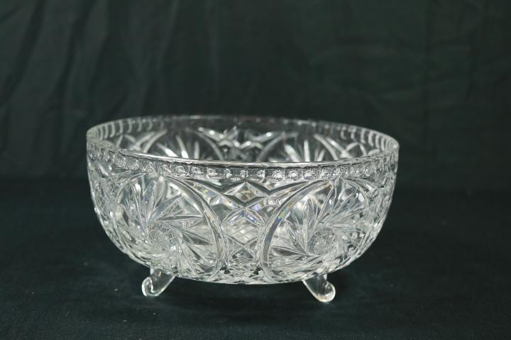 Crystal Footed Bowl