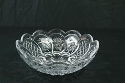 Pressed Glass Bowl