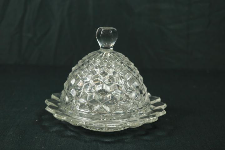 American Fostoria Butter Dish